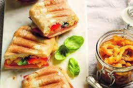 Panini photograph from the current Zap Coffee menu page