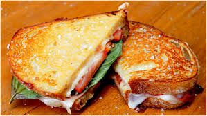 Toasted sandwich photograph from the current Zap Coffee menu page